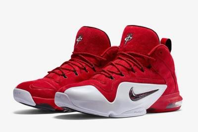 Nike Air Penny 6 Red Suede 4