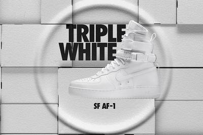 Nike Air Force 1 Sf White 8
