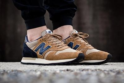 New Balance 770 Made In England Beige Navy 3