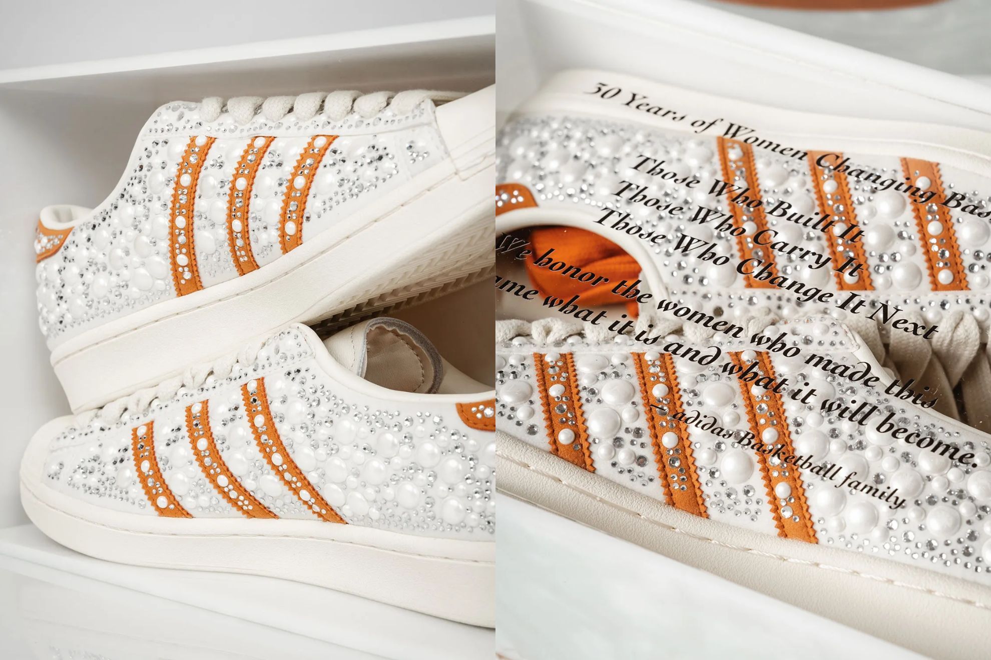 The World Is Her Oyster: adidas Pearlise the Superstar for WNBA's 30th  Anniversary - Industry News