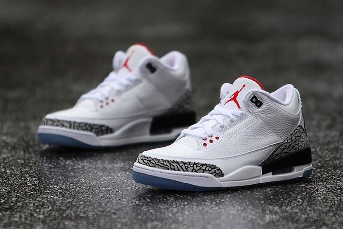 jordan 3 clear sole