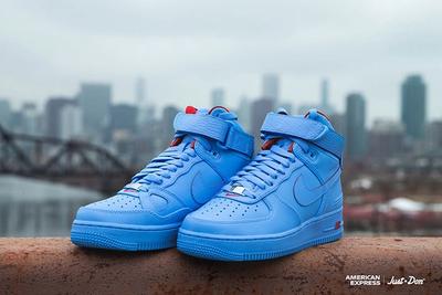 Just Don Nike Air Force 1 High All Star American Express Front Angle