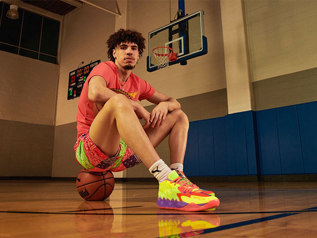 How can I buy a pair of LaMelo Ball's Rick and Morty Puma MB.01