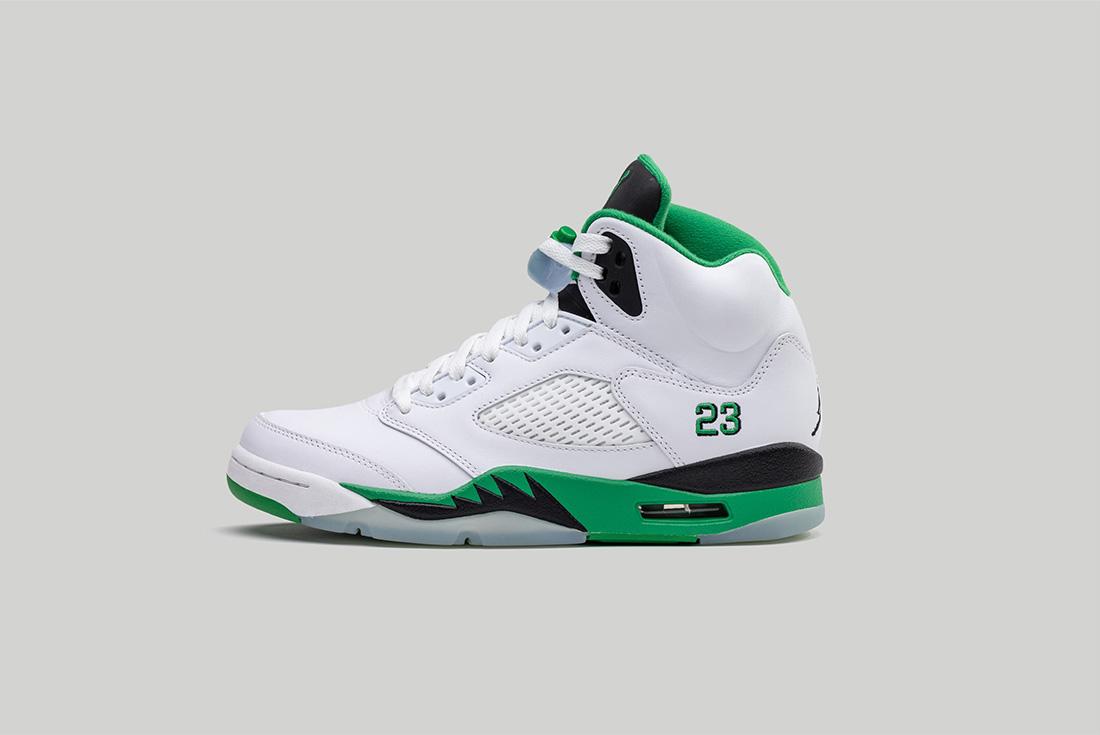 Air Jordan 5 'Lucky Green'