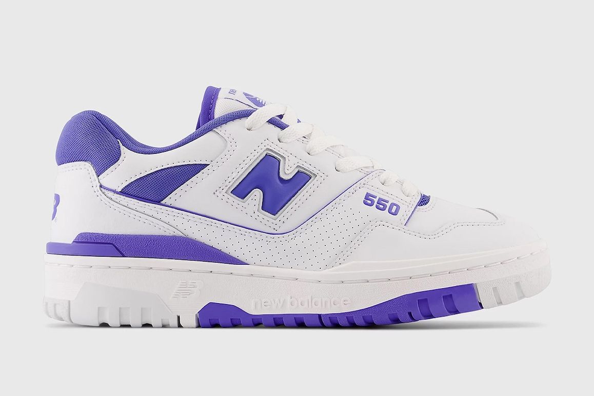 New Balance 550 White/Purple