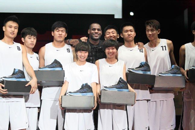 Lebron James China Tour 1