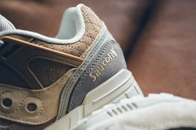 Saucony Grid Sd Quilted Tan Grey 03