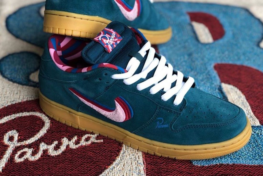 Nike Sb Parra Dunk Low Family And Friends Pair