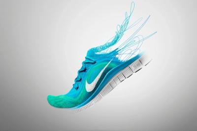 Nike Free Flyknit Blue Promo
