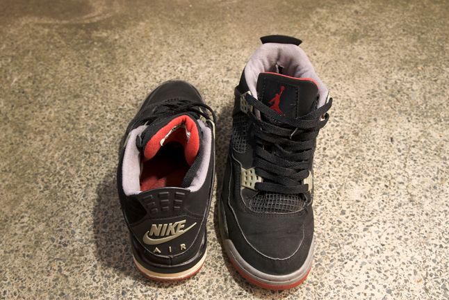 Nike Air Jordan Iv Red Black 1