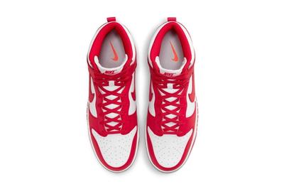 Nike Dunk High 'University Red'