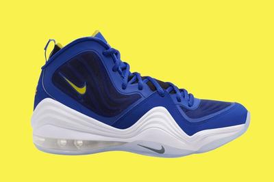Nike Air Penny 5 Blue Chips 537331 402 Release Date On White