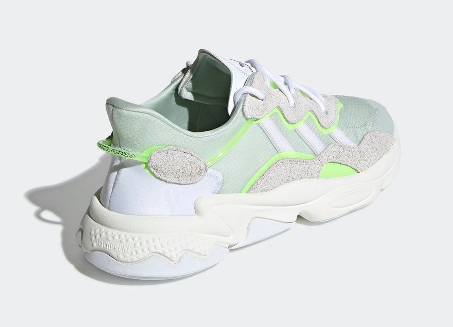 ozweego dash green