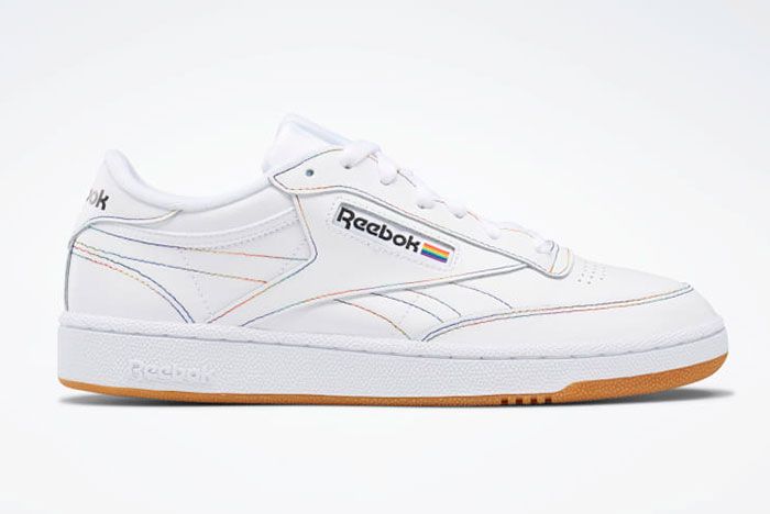 Reebok Pride Pack White Club C Right Side View Where To Buy