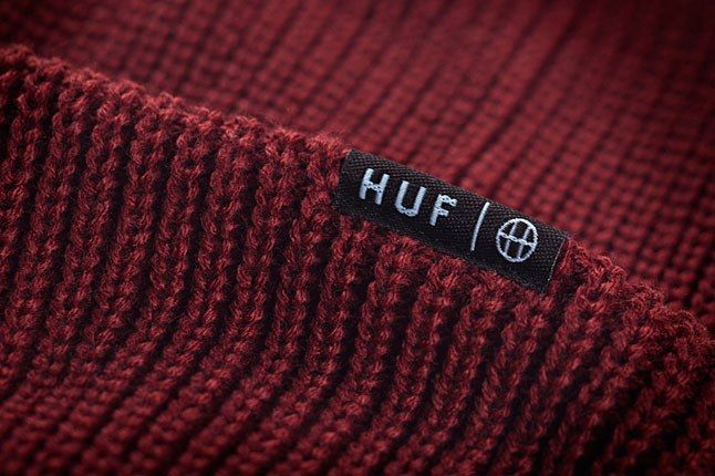 Huf Knitted Label 1
