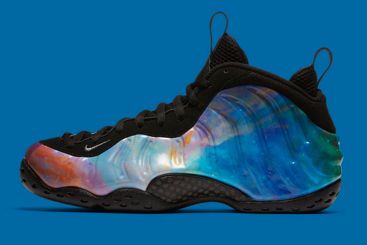 Prepare to blast off into a new 'Galaxy' Foamposite from Nike Sneaker