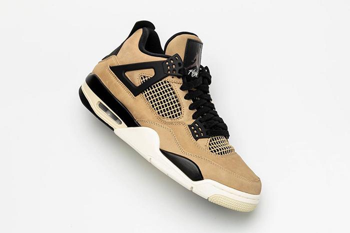 Air Jordan 4 Wmns Tan Black White New Colourway First Look Leak 2019 Release Date Lateral