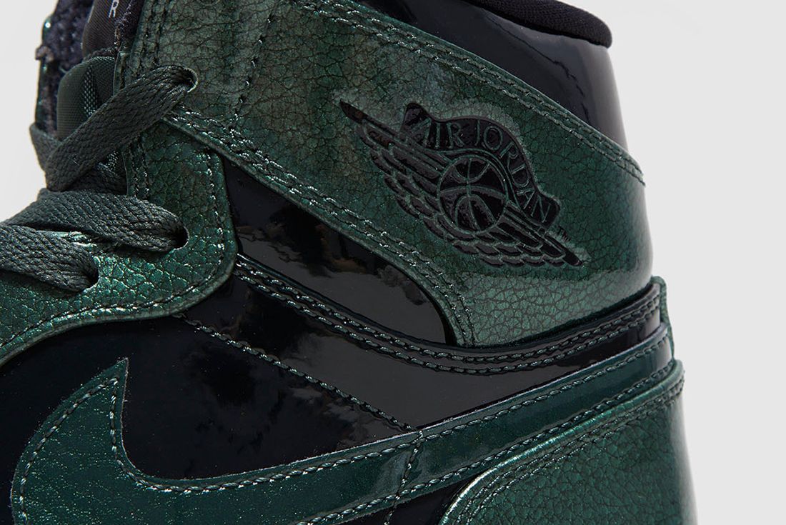 nike air jordan 1 retro high grove green