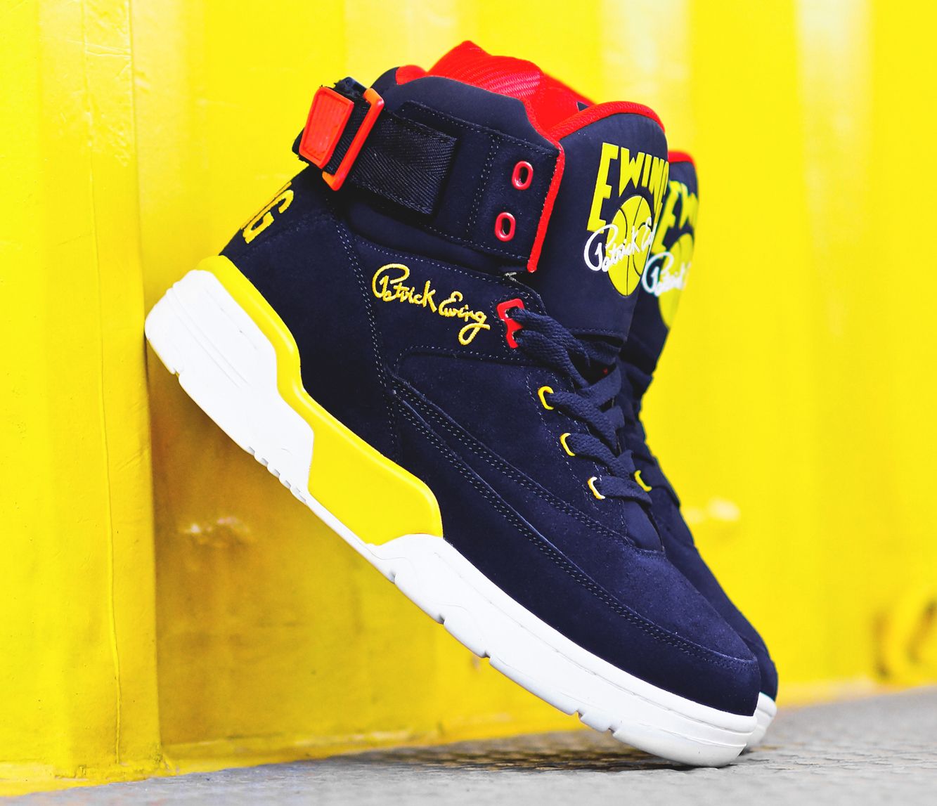 Ewing Athletics 33 Hi (Navy/Yellow/Red) - Releases