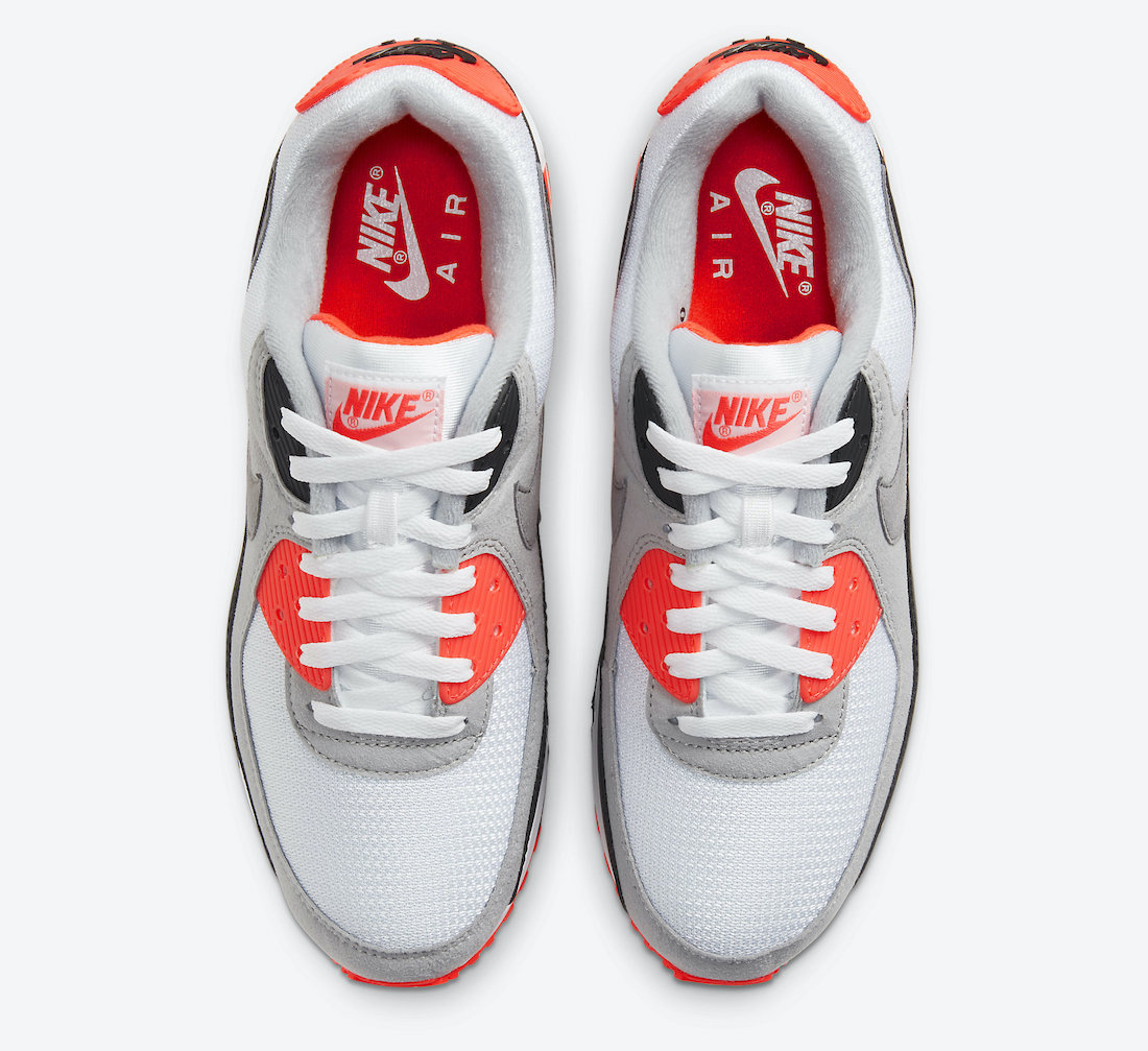 انواع الانف The Nike Air Max 90 'Infrared' 2020 Retro is Actually 'Radiant Red ... انواع الانف
