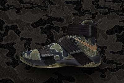Nike Lebron Soldier 10 Camo 1