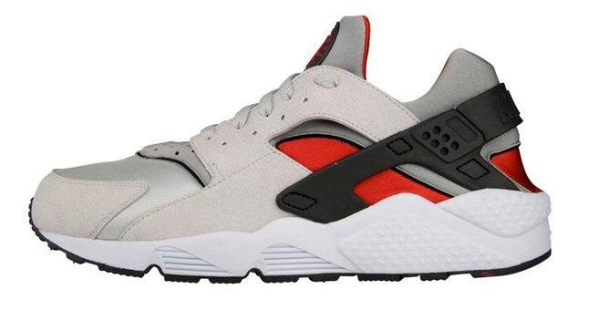 gatito Fracaso Iniciativa Nike Air Huarache (Grey/Red) - Sneaker Freaker