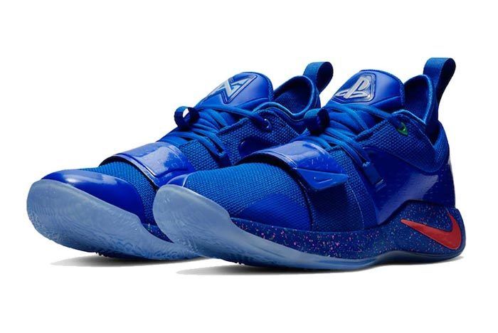 sitio lecho Esperar PlayStation x Nike PG 2.5 Brings the Blue - Sneaker Freaker