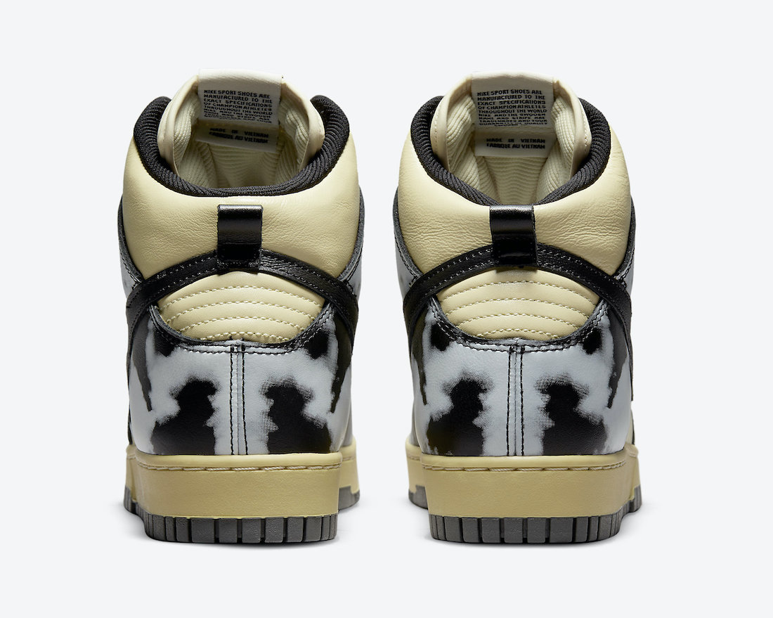 Nike Dunk High Acid Wash Black