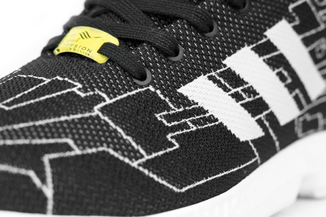 Adidas Originals Zx Flux Black Running White Onix 1