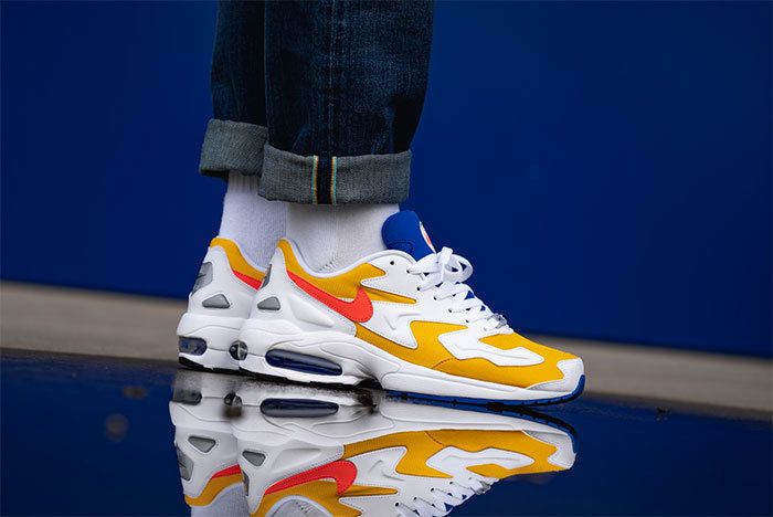On-Foot Look: Nike Air Max2 Light 'University Gold'