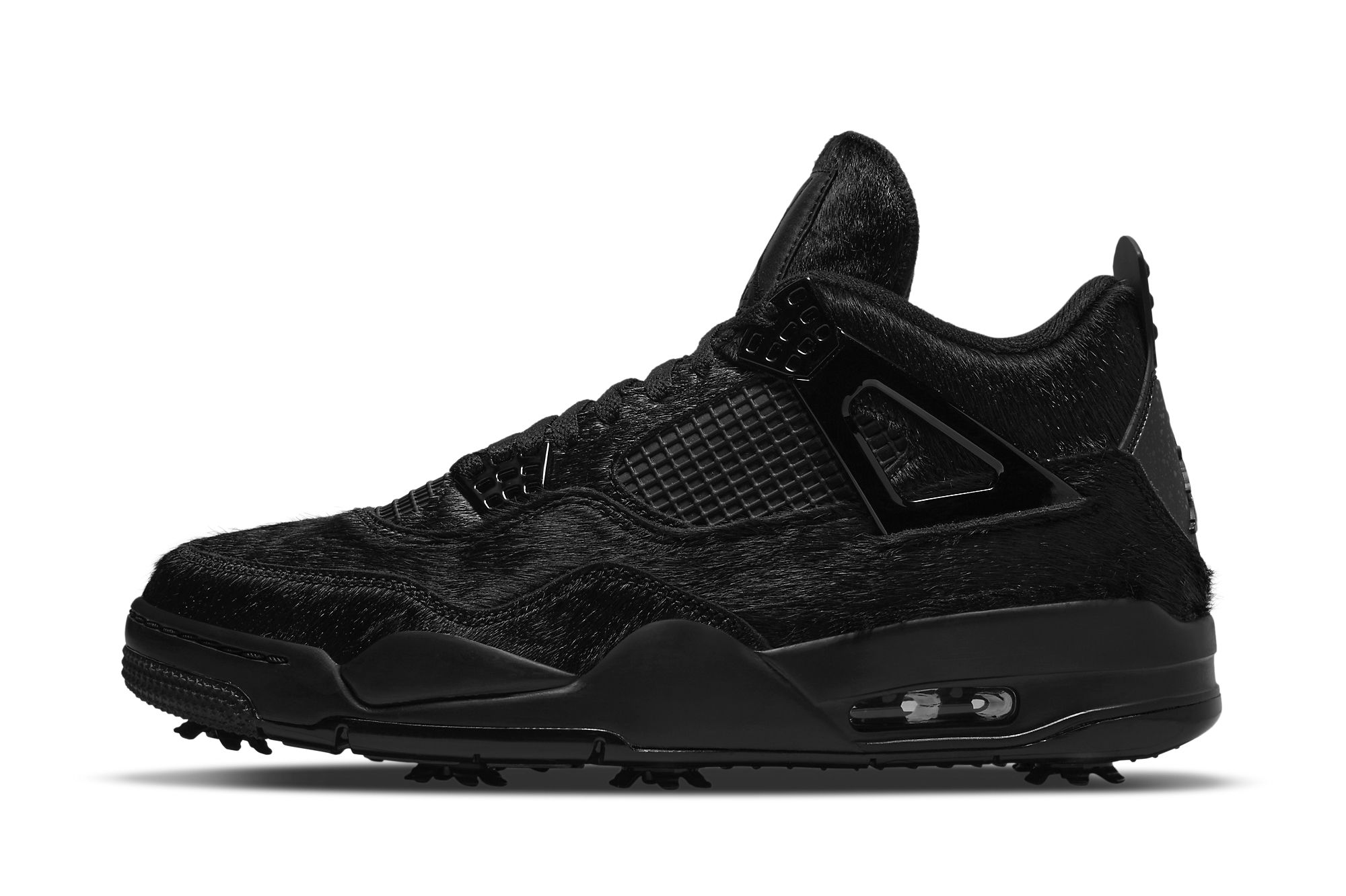 Release Details: Air Jordan 4 Golf 'Black Cat' CU9981-001