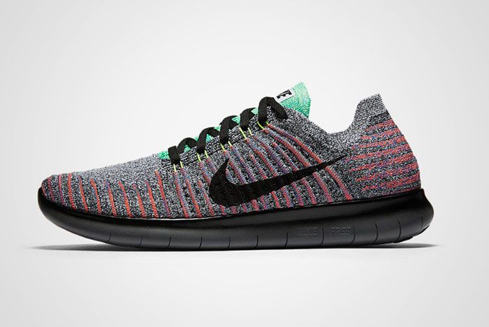 nike free rn flyknit 2018 men's grey