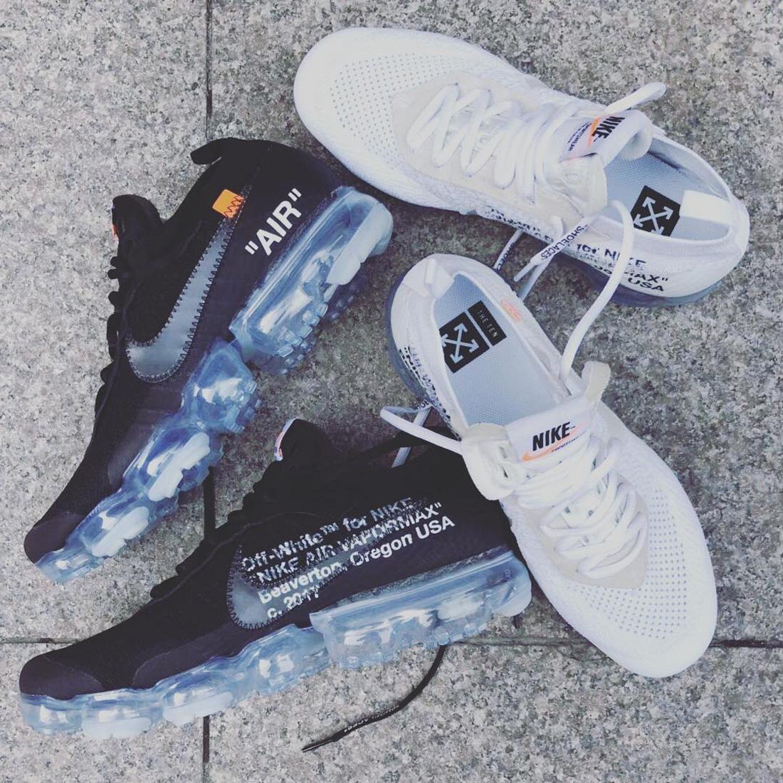 Virgil Abloh Off White X Nike Vapormax 2018 Black White Sneaker Freaker 1