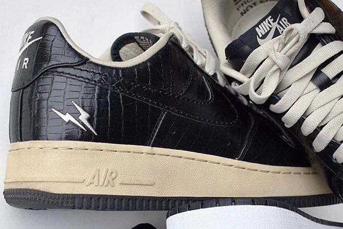 Fragment X Nike Air Force 1 Samples Up Close