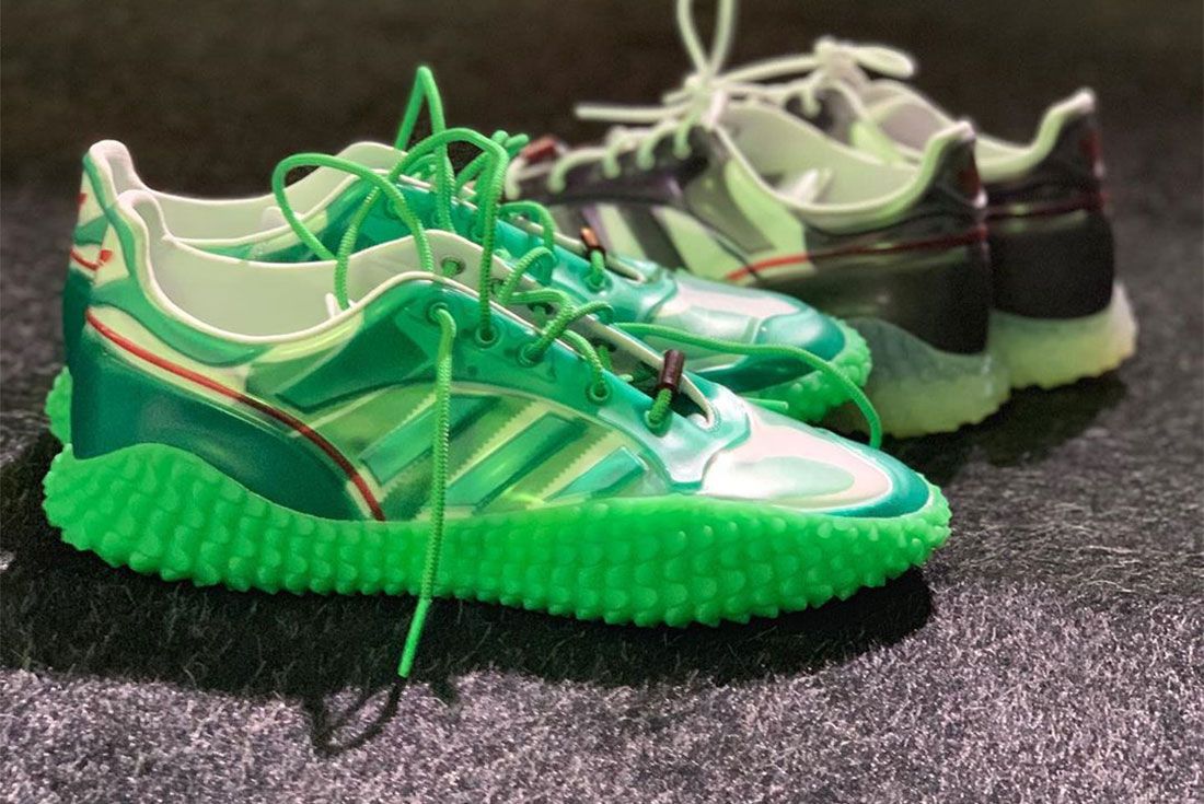 Craig Green Adidas Kamanda Green Three Quarter Lateral Side Shot