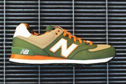 New Balance 574 Green Tan 1