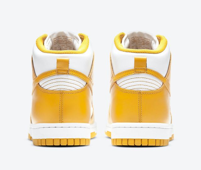 Nike Reveal a Mellow Yellow Dunk High in ‘Dark Sulfur’ - Sneaker Freaker