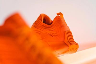Reebok X Mita Sneaker Zig Kinetica Orange Fw6037 Heel