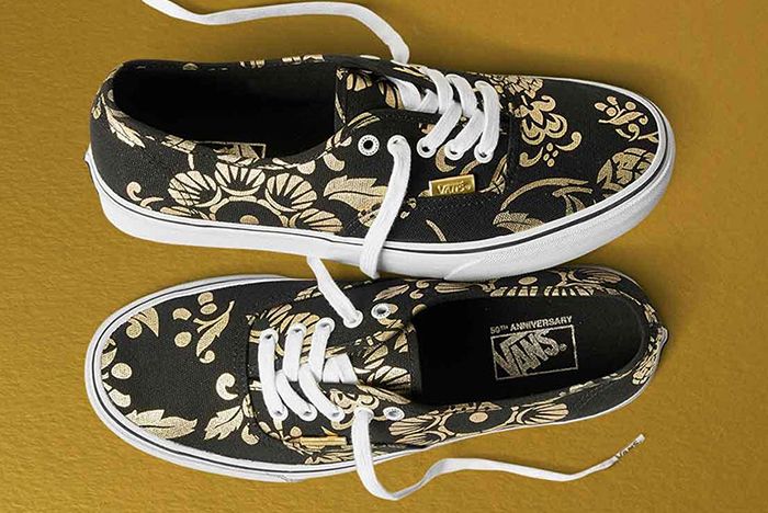 Vans 50 Th Anniversary Gold Collection4