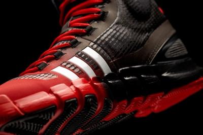 Adidas Crazyquick Black Redwhite Midfoot Detail 1
