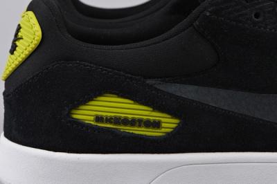 Nike Sb Koston Heritage Black Anthracite Atomic Green Side Details 1