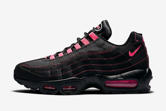 air max 95 black pink and blue