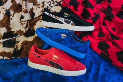 Packer X Puma Clyde Cow Suits Pack9