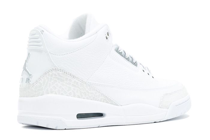 The Air Jordan 3 Goes Triple White for Summer - Sneaker Freaker