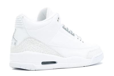 Air Jordan 3 Silver Anniversary Triple White Sneaker Freaker 4