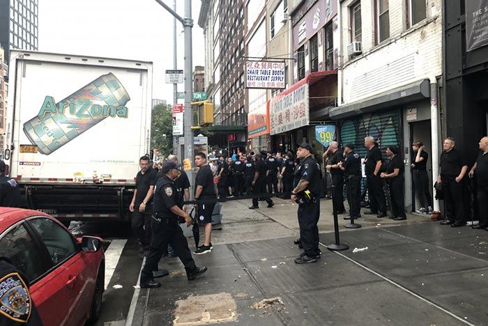 Police Shut Down Adidas Arizon Iced Tea Pop Up Truck
