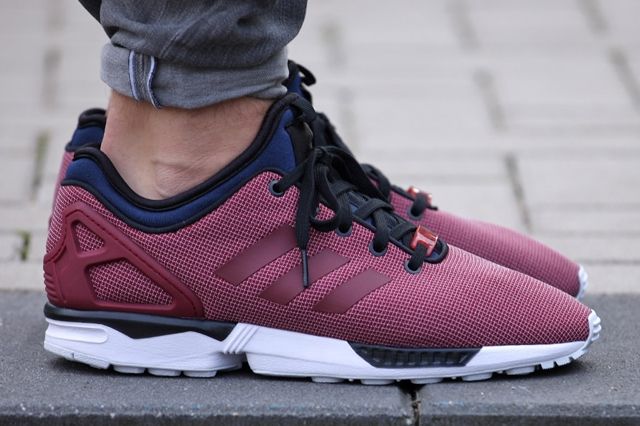 Adidas zx flux burgundy outlet camo