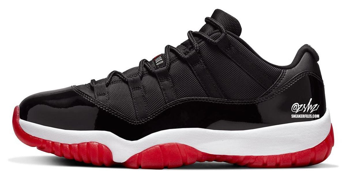 Jordan 11's black and red best sale