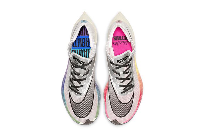 Nike Zoomx Vaporfly Next Percent Betrue White Guava Ice Black Ao4568 101 Release Date Top Down