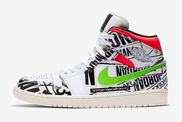 The Air Jordan 1 Gets a Logo-Heavy Makeover - Sneaker Freaker